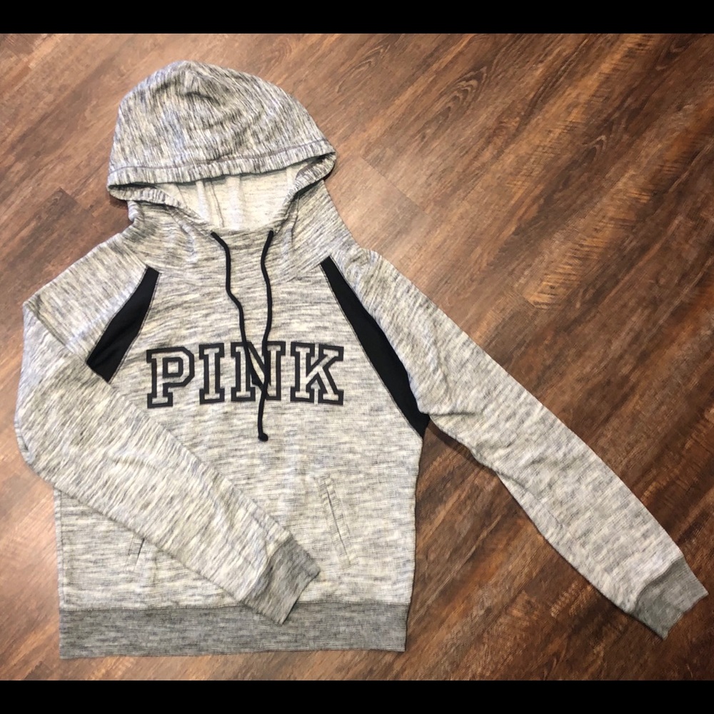 PINK long sleeve hoddie